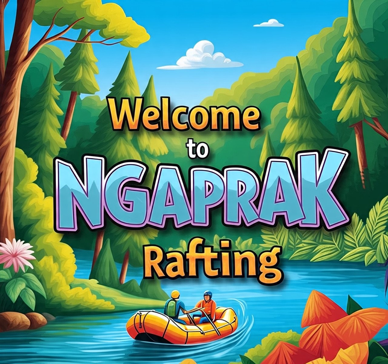 Ngaprak Rafting Pangalengan